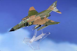 F-4E Phantom II Diecast Model, USAF 388th TFW, 35th TFS, #76-0268 Paper Tiger