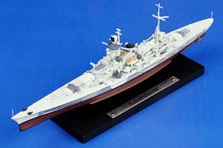 Scharnhorst-class Battleship Diecast Model, Kriegsmarine, Scharnhorst