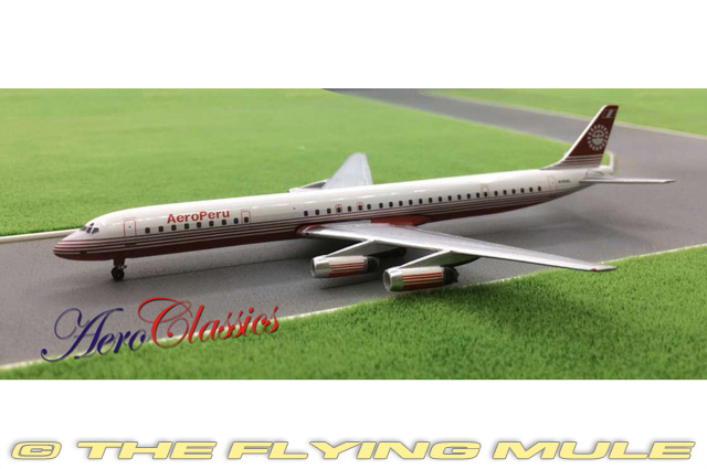 DC-8-63 1:400 Diecast Model - AeroClassics AL-AC19055 - $37.95