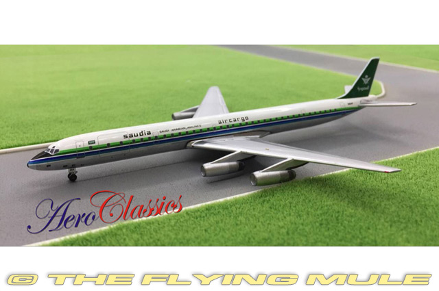 SAS. AeroClassics DC-8 1:400スケールモデル DC-8-61 1:400 Diecast Model - AeroClassics AL-AC19061 - $37.95