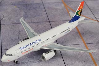 A320 Diecast Model, South African Airways, ZS-SZY
