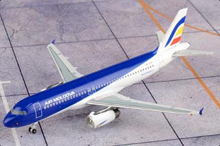 A320 Diecast Model, Air Moldova, ER-AXP