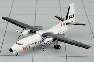 F-27 Diecast Model, SAS, LN-RNX