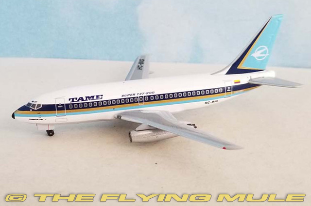 737-200 1:400 Diecast Model - AeroClassics AL-AC411371 - $44.95
