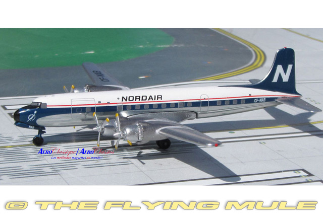 DC-6B 1:400 Diecast Model - AeroClassics AL-ACNOR0215 - $49.95