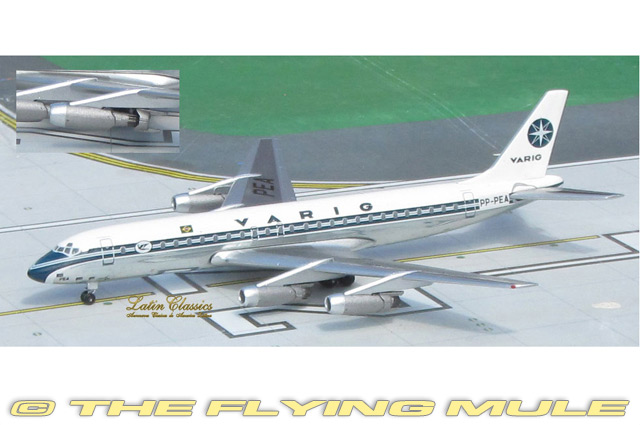 DC-8-32 1:400 Diecast Model - AeroClassics AL-ACVRG0816 - $69.95