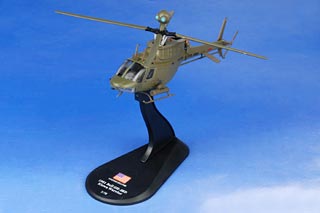 OH-58D Kiowa Warrior Diecast Model, US Army, Iraq, Operation Desert Storm, 1991