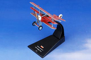 Dr.I Triplane Diecast Model, Luftstreitkrafte JG 1 Flying Circus, The Red