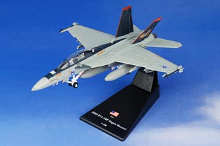 F/A-18F Super Hornet Diecast Model, USN VFA-11 Red Rippers, 2005