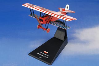 D.VII Diecast Model, Luftstreitkrafte JG 1 Flying Circus, Ernst Udet