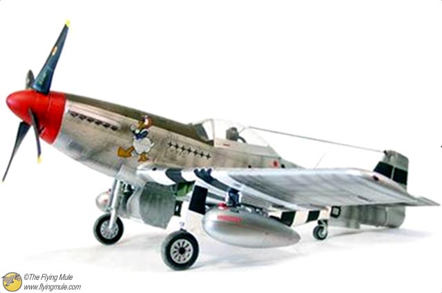 P-51D Mustang Display Model, USAAF 4th FG, 336th FS, 
