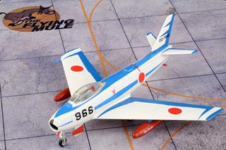 F-86F Sabre Display Model, JASDF Blue Impulse, #02-7966, Hamamatsu AB, Japan