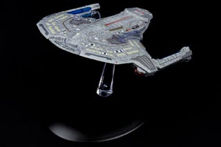 Saber-class Starship Diecast Model, Starfleet, NCC-61947 USS Yeager, STAR TREK: First