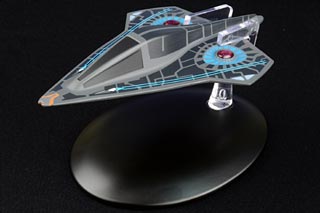 Aeon-type Timeship Diecast Model, Starfleet, Aeon, STAR TREK: Voyager, NO MAGAZINE
