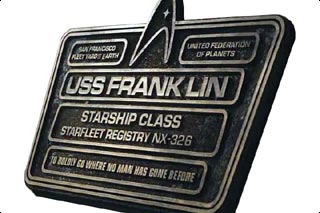 Diecast Model, NX-326 USS Franklin, STAR TREK: Beyond