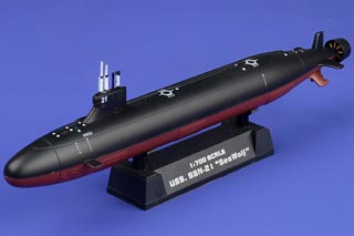 Seawolf-class Submarine Display Model, USN, SSN-21 USS Seawolf