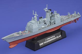 Ticonderoga-class Cruiser Display Model, USN, CG-47 USS Ticonderoga