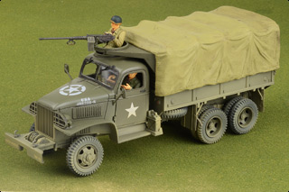 CCKW 2.5-Ton Truck Diecast Model, US Army 1st Infantry Div, Weymouth, England, May - JUN RE-STOCK