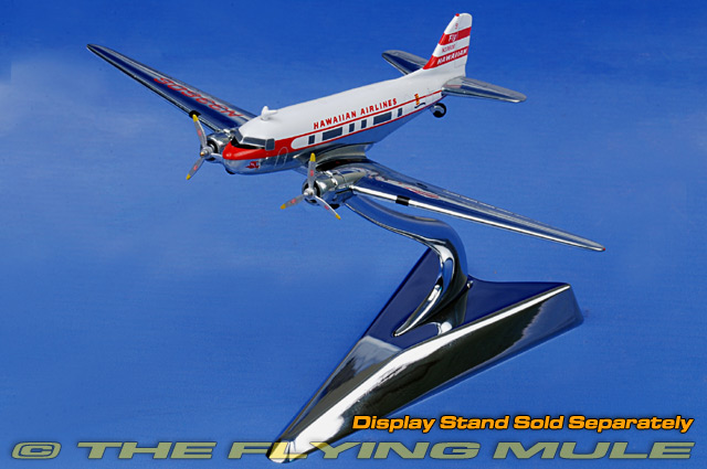 GeminiJets AJHAL035 - DC-3 Diecast Model, Hawaiian Airlines