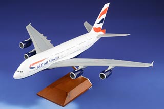 A380-800 Diecast Model, British Airways, G-XLEB