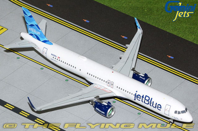 A321neo 1:200 Diecast Model - GeminiJets GJ-G2JBU1077 - $84.95