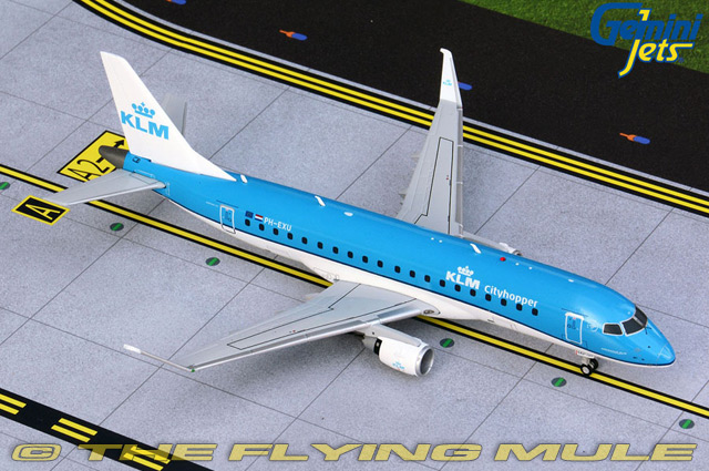 E-175 1:200 Diecast Model - GeminiJets GJ-G2KLM856 - $75.95
