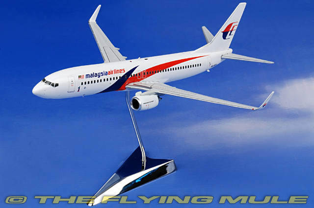 GeminiJets G2MAS208 - 737 Diecast Model, Malaysia Airlines, 9M-MXA