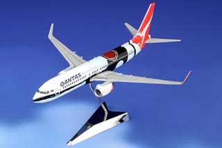 737-800 Diecast Model, Qantas, VH-XZJ