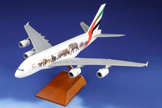 A380-800 Diecast Model, Emirates Airlines, A6-EEI Wildlife #1