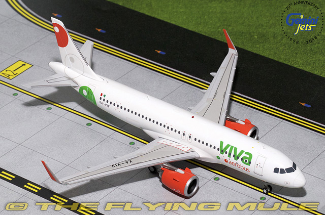 A320neo 1:200 Diecast Model - GeminiJets GJ-G2VIV730 - $76.95