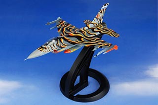 F-16C Fighting Falcon Diecast Model, USAF 140th FW, 120th FS Cougars CO ANG, #87-0284