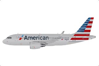 A319 Diecast Model, American Airlines, N8027D