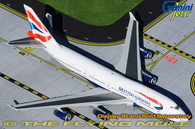 747-400 1:400 Diecast Model - GeminiJets GJ-GJBAW1934 - $59.95