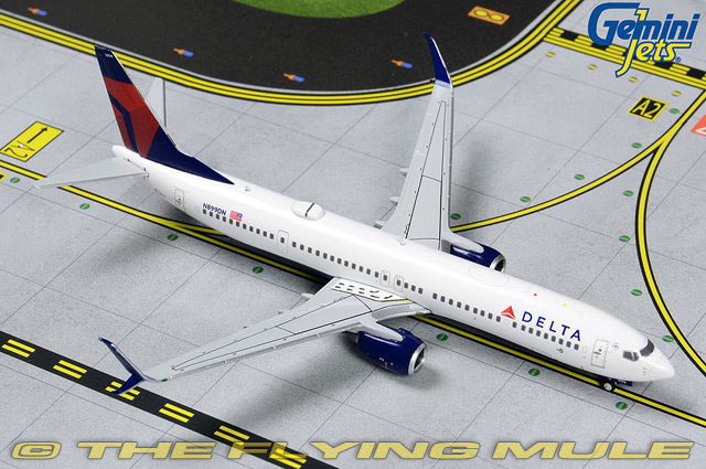 ジェミニ デルタ アメリカ アラスカ 737-800 737-900 1/400 737-900 1:400 Diecast Model - GeminiJets GJ-GJDAL1807 - $36.95