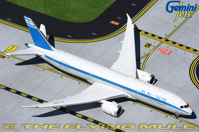 787-9 Dreamliner 1:400 Diecast Model - GeminiJets GJ-GJELY1893