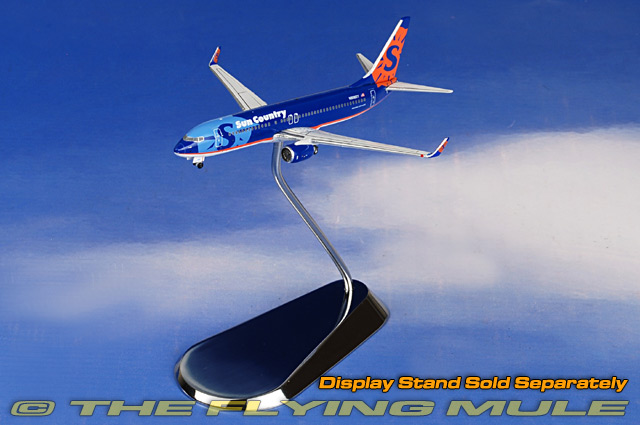 GeminiJets GJSCX1229 - 737-800 Diecast Model, Sun Country, N809SY