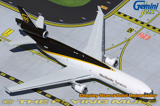 MD-11F 1:400 Diecast Model - GeminiJets GJ-GJUPS1991 - $46.95
