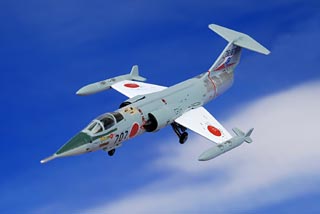 F-104J Starfighter Diecast Model, JASDF 207th Hikotai, #76-8707, Naha AB, Japan
