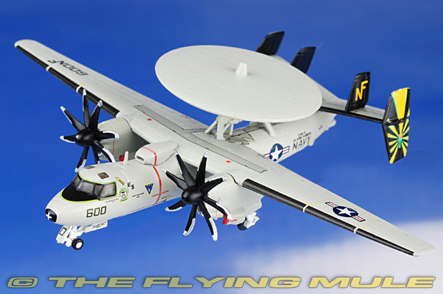 Gulliver WA22095 - E-2 Hawkeye Diecast Model, USN VAW-115 Liberty