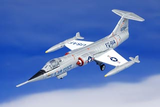 F-104G Starfighter Diecast Model, USAF 479th TFW, George AFB, CA