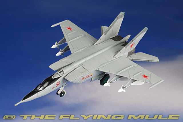 MiG-25PU Foxbat-C 1:200 Diecast Model - Herpa HE-555142 - Herpa 555142