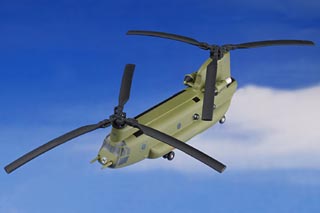 CH-47D Chinook Diecast Model, US Army 158th Aviation Rgt, Katterbach, Germany