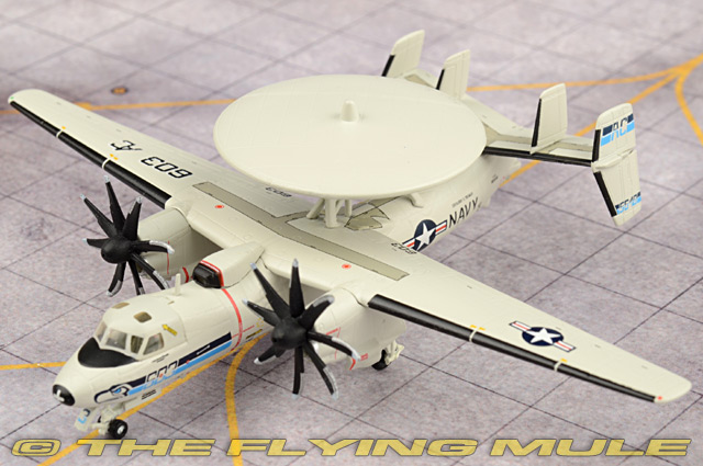 E-2C Hawkeye 1:200 Diecast Model - Herpa HE-556668 - $75.95