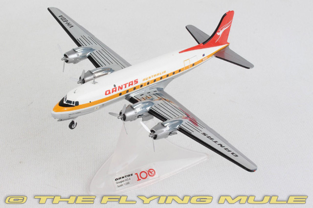 DC-4 1:200 Diecast Model - Herpa HE-570855 - $107.95