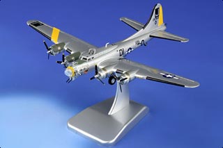 B-17G Flying Fortress Diecast Model, USAAF 390th BG, 570th BS, #42-97849 Liberty