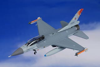 F-16B Fighting Falcon Diecast Model, ROCAF 12th TRG, Hualien AFB, Taiwan