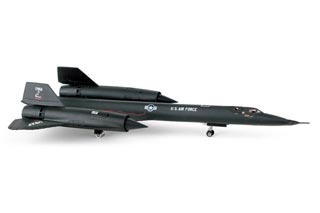 SR-71A Blackbird Diecast Model, USAF 9th SRW, #61-7958