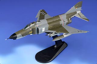 F-4F Phantom II Diecast Model, Luftwaffe JG 71 Richthofen, 38+10, Wittmund AB