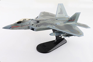 F-22A Raptor Diecast Model, USAF 412th TW, #91-4001 Raptor 01 / Spirit of - JUL PRE-ORDER