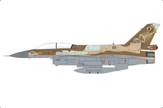 F-16D Barak Diecast Model, IDF/AF 105th (Scorpion) Sqn, Ramat David AB - NOV PRE-ORDER